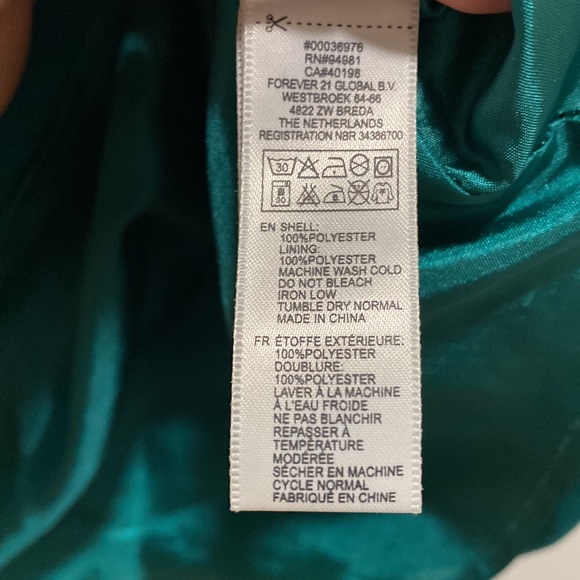 Forever 21 x Rory Beca silky dress size L NWT - Picture 6 of 7